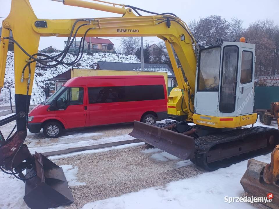 Sprzedam koparkę Gąsienicową 75t super stan małopolskie Zagorzany