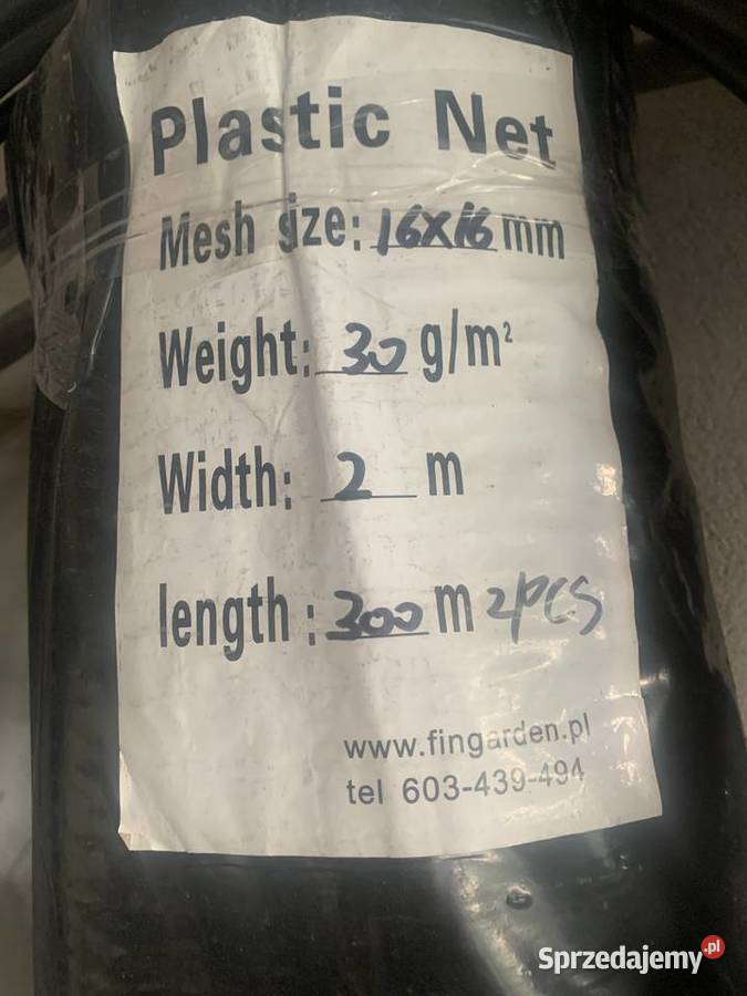 Siatka przeciw kretom mocna Super okazja tanio Odstraszacze Cieszyn