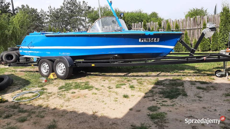 motorówka łódź milicyjna relikt PRLu Rok produkcji 1975 Serock sprzedam