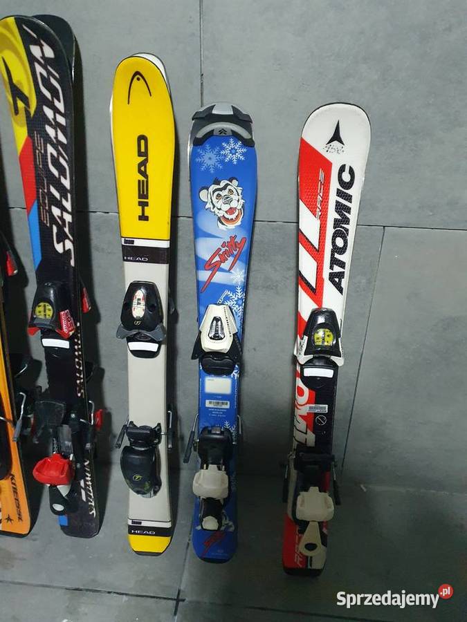 Narty dzieciece 80 do 140 buty narciarskie kaski podkarpackie Tajęcina