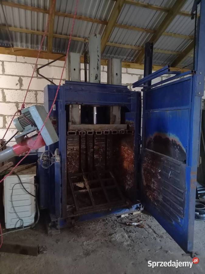 Belownica prasa do makulatury folii itp