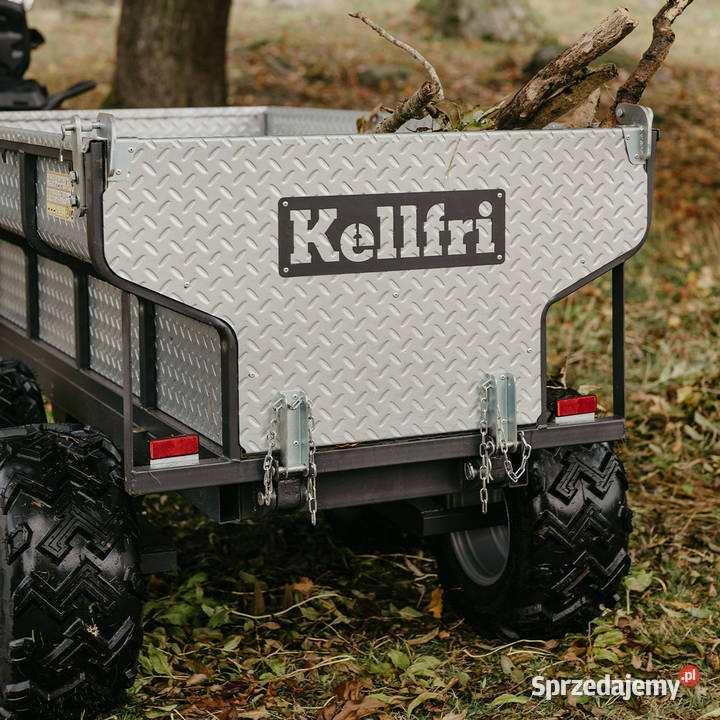 Przyczepa ATV 1420 z zasilanym elektrycznie Rolnictwo Chojnice