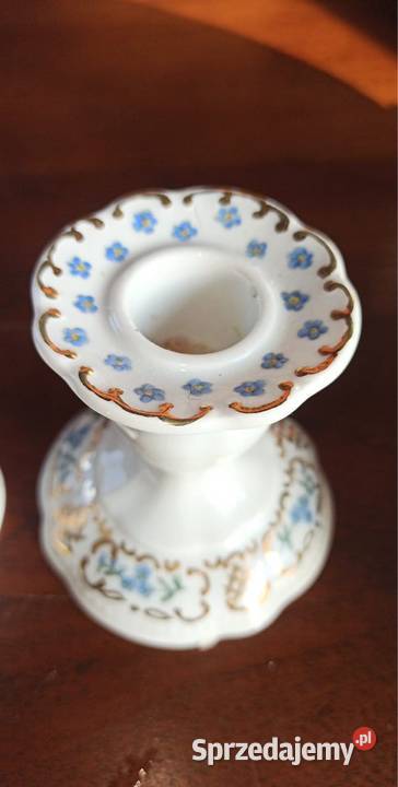 Niezapominajki Świecznik Seltman Weiden Bavaria pomorskie Gdańsk