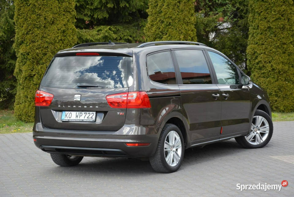 Seat Alhambra 7Foteli DSG biXenon Ledy Skóry światła LED Ostrów Mazowiecka
