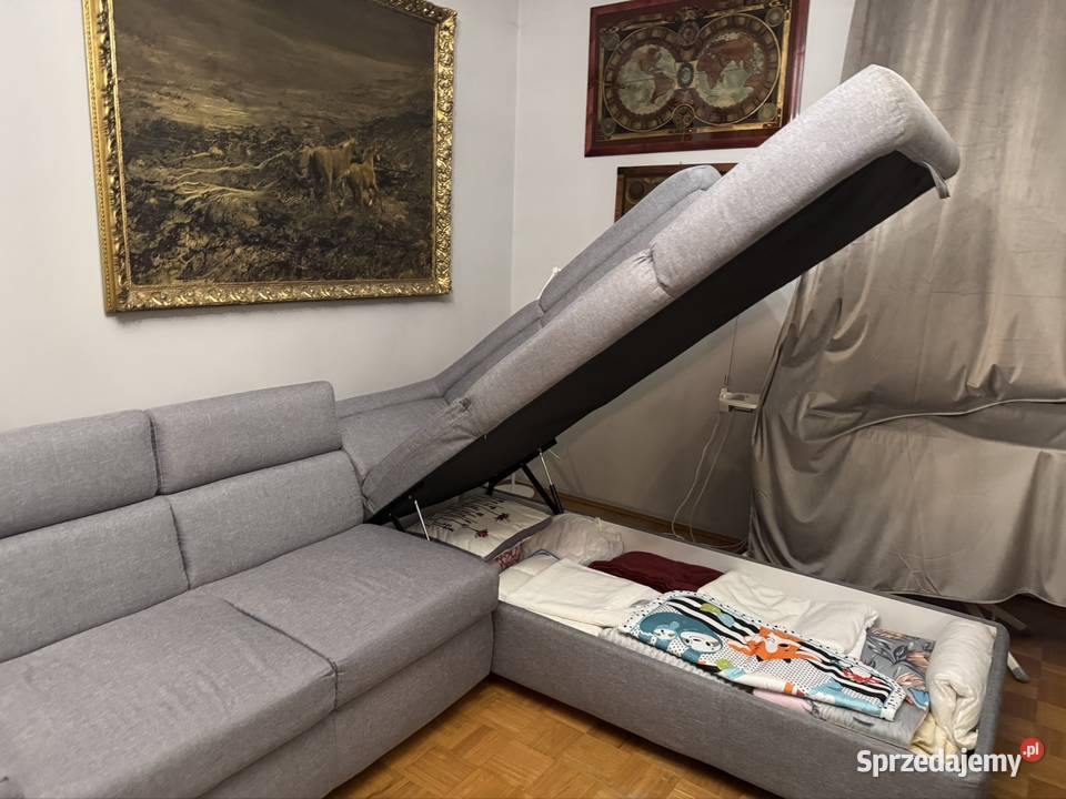 Narożnik z funkcją spania mazowieckie