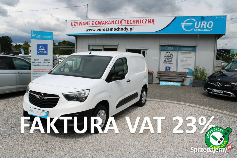 Opel Combo VAN Vat1 Fvat netto 39 756PLN Salon wspomaganie kierownicy mazowieckie Warszawa