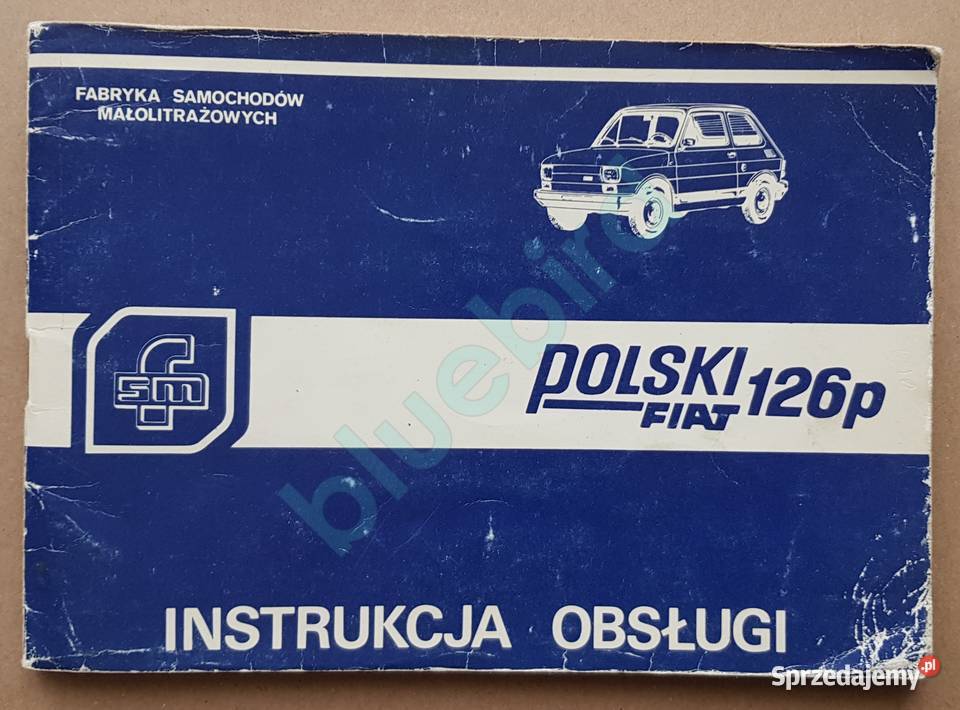 Instrukcja obsługi książka gwarancyjna do Fiat Kraków