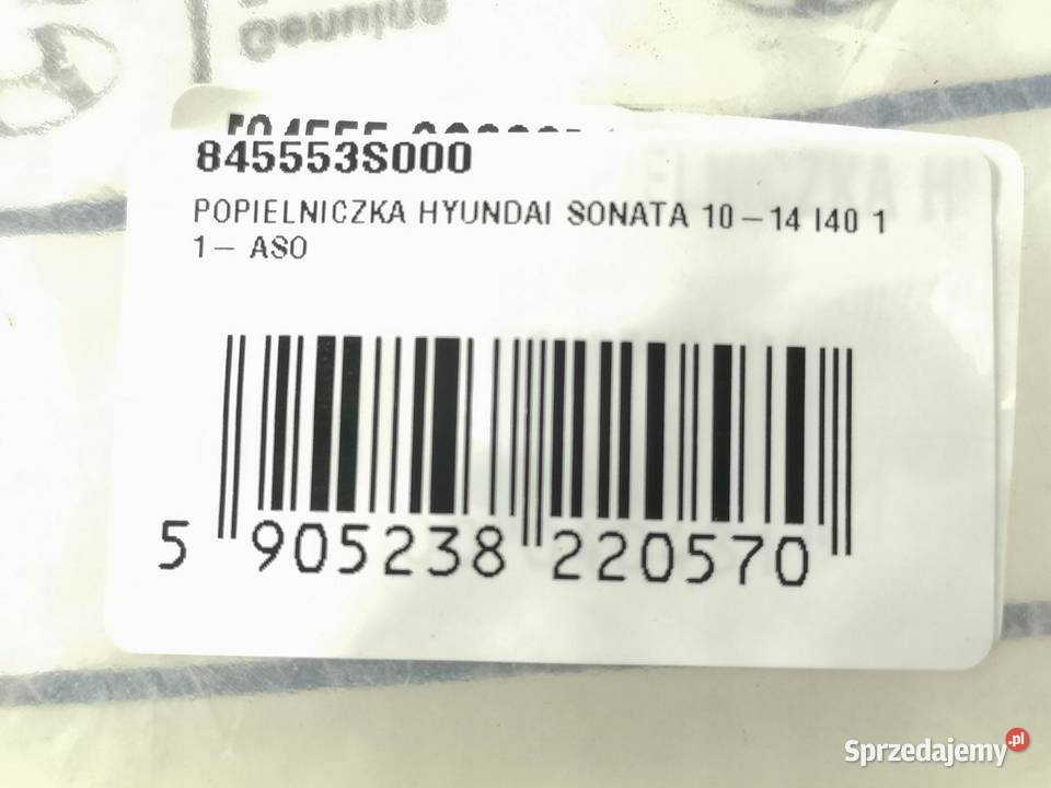 POPIELNICZKA HYUNDAI SONATA 1014 i40 1115 ORI osobowe