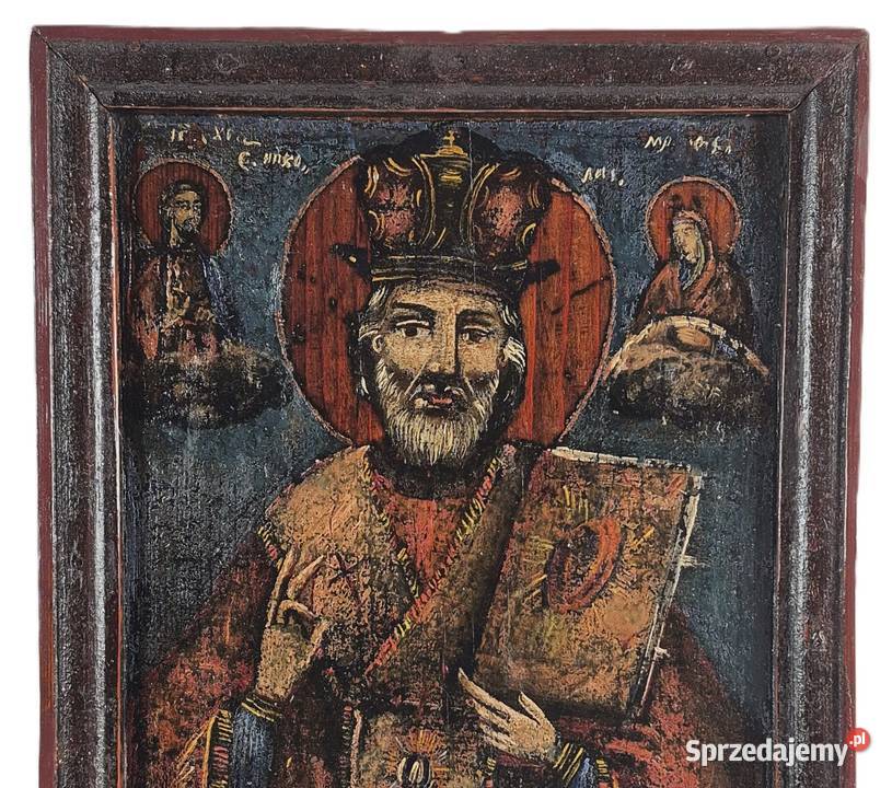 Ikona Święty Mikołaj z Miry Cudotwórca 0228