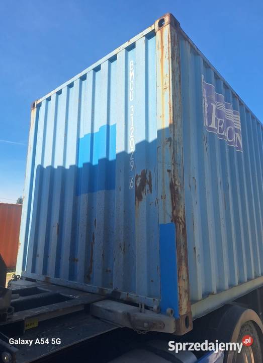 Kontener morski magazynowy 40 DC 12m Biznes i Przemysł Małaszewicze Małe