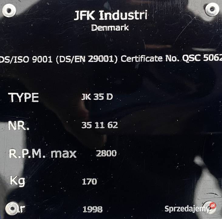 wentylator dmuchawa 11kW 2940obr kujawsko-pomorskie Pigża sprzedam