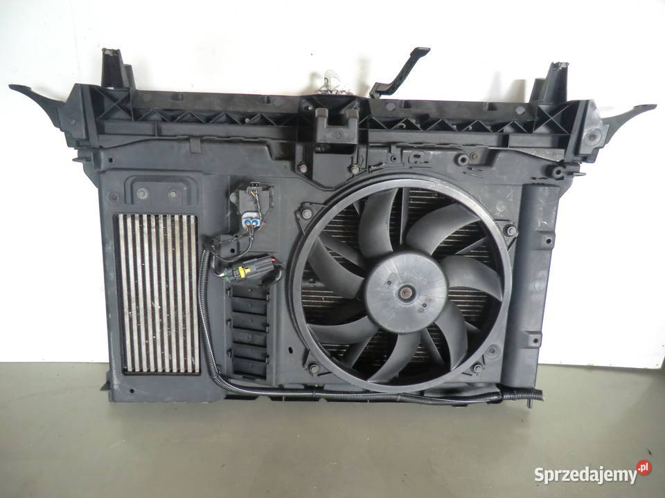 Zestaw INTERCOOLER chłodnica wentylato CITROEN Krzeszowice sprzedam