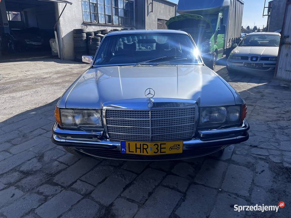 Mercedes w116 450sel Anglik przebieg 108 mil 4/5 Hrubieszów sprzedam