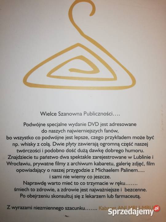 Kabaret Ani MruMru 2 płyty DVD Warszawa