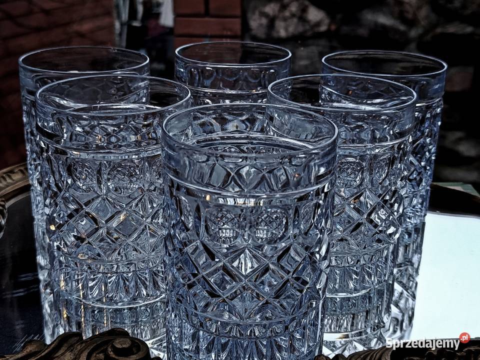 Szklanki kryształowe do whisky 6 sztuk Klenica