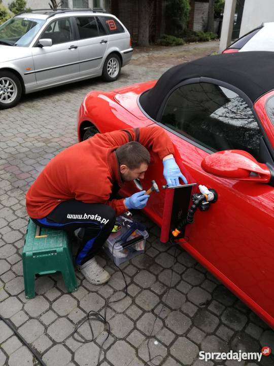 Certyfikowane usuwanie wgnieceń bez lakierowania Włocławek naprawa