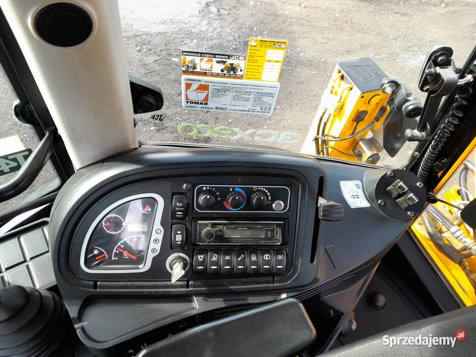 JCB 3CX 2018R JOYSTICK KLIMA KOPARKOŁADOWARKA wielkopolskie Krotoszyn