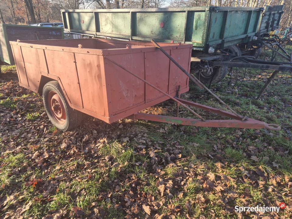 Przyczepa rolnicza jednoosiowa Bucze