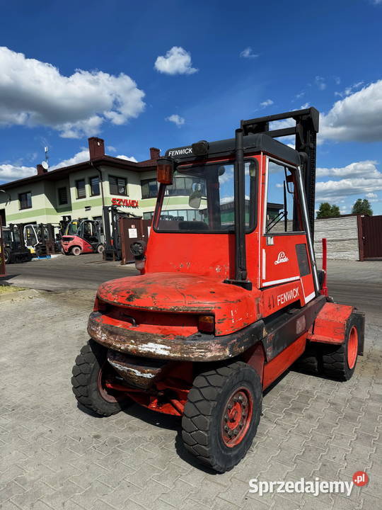 wózek widłowy LINDE H40D DEUTZ diesel bliźniacze łódzkie Działoszyn