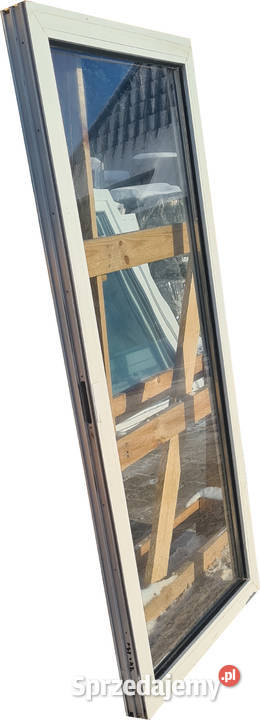 OKNA KacprzaK Witryna 74x151 FIX Używany PCV Lublin
