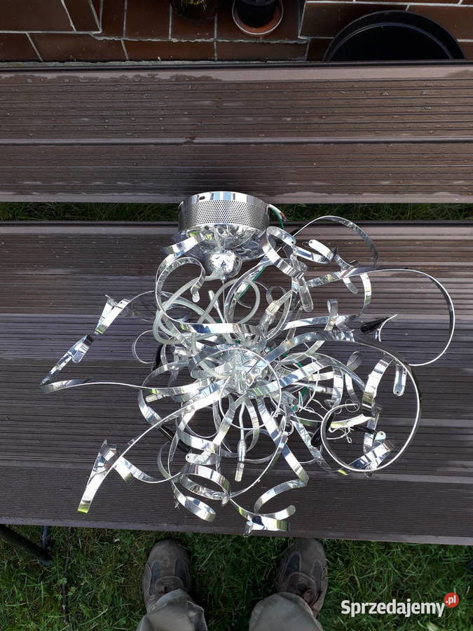 Lampa żyrandol wstążki led Lampy wiszące Warszawa