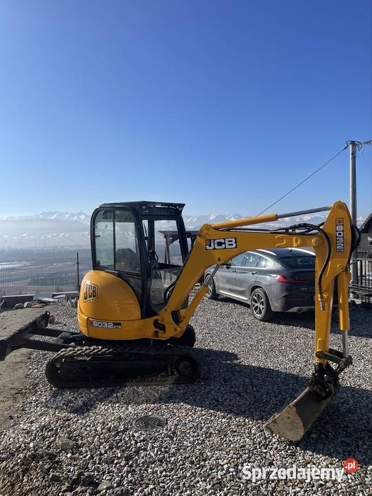 JCB 8032 stan dużym serwisie Szlembark