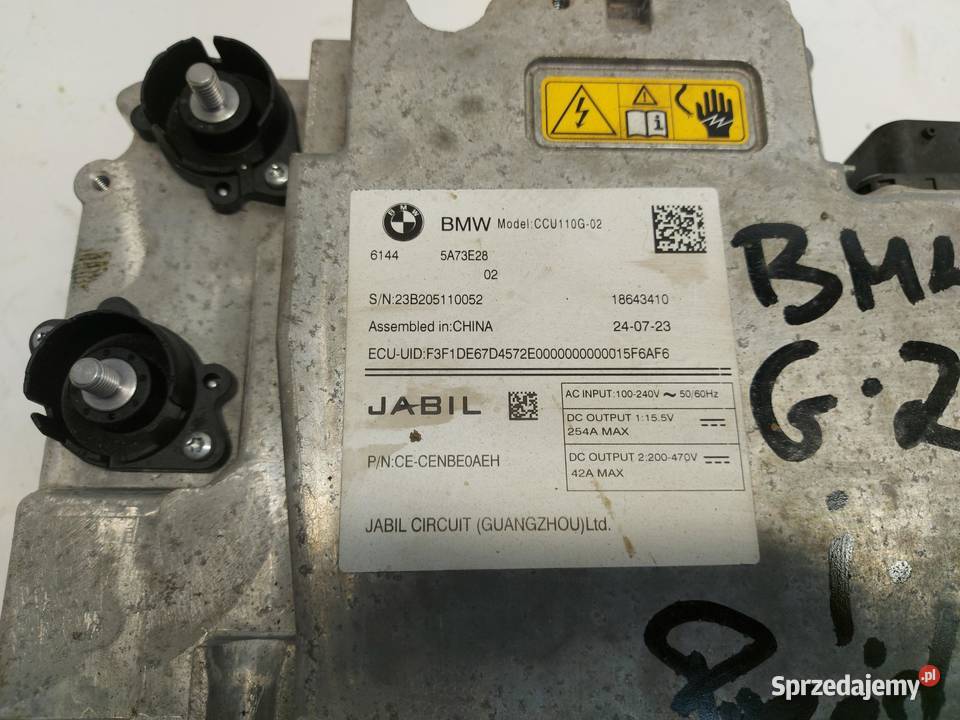 BMW i4 G26 4 GranCoupe 2023r falownik konwerter