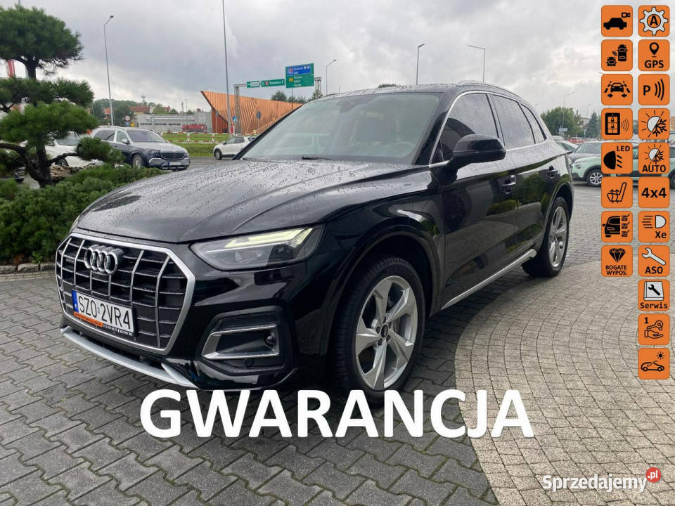 Audi Q5 Quattroskóra panorama kamera cofania kurtyny powietrzne Żory