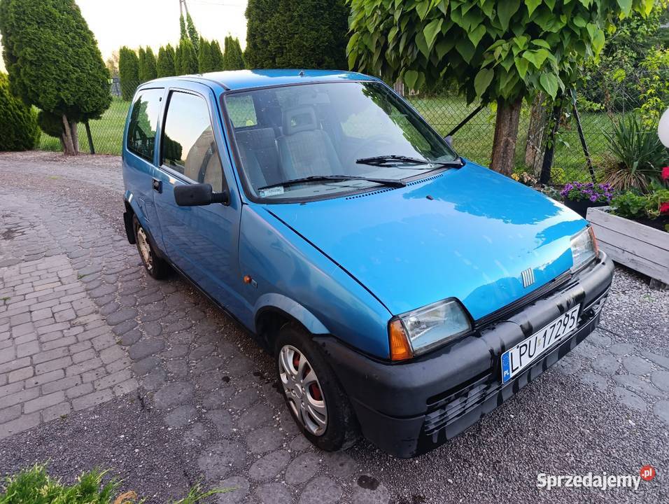 Fiat Cinquecento 700 weber 94 Rok produkcji 1994 Chrząchów
