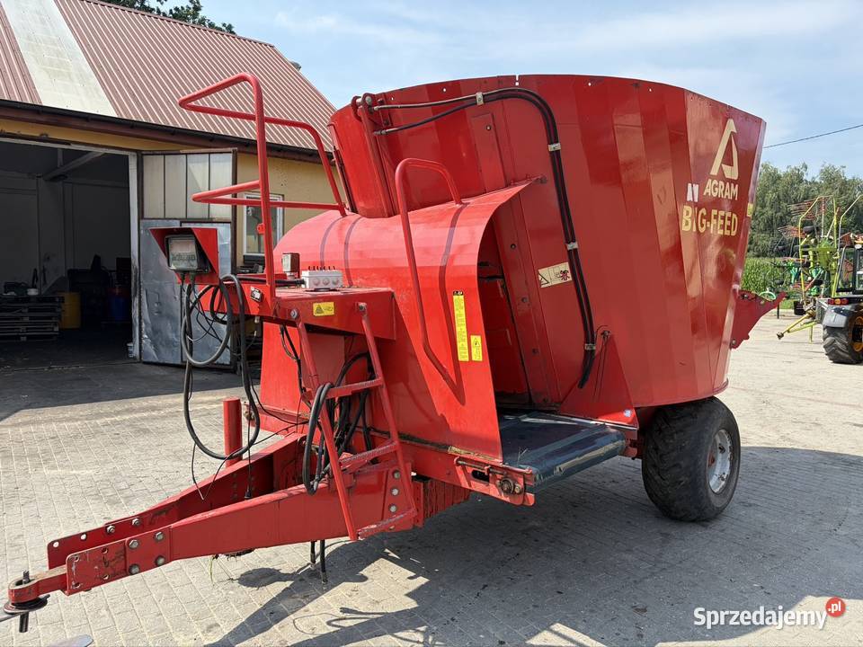 Paszowóz Agram Big FEED 10m3 12m3 wóz paszowy Myszyniec sprzedam