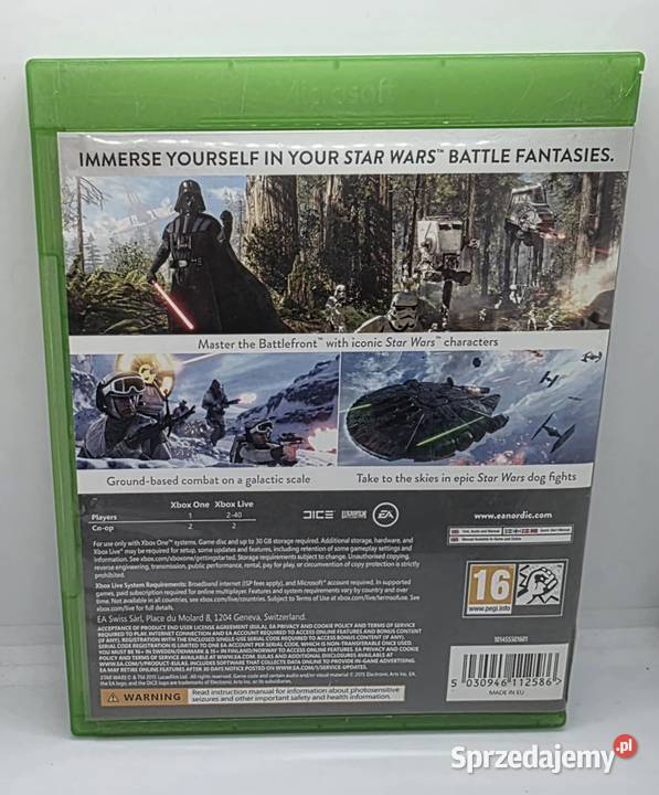 Gra Star Wars Battlefront Xbox One Elbląg