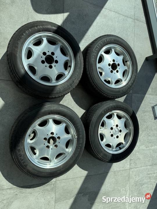 Felgi aluminiowe Mercedes W124 15 7J ET37 8LOCH Stryków