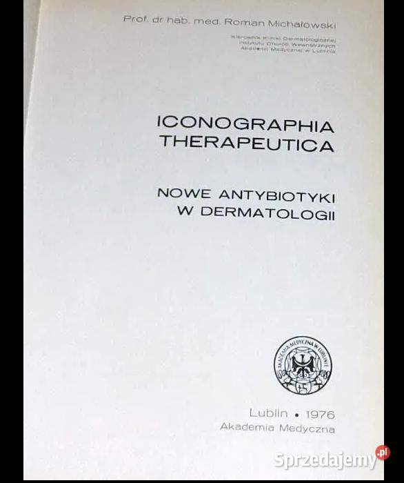 Nowe antybiotyki w dermatologii R Michałowski Chełm