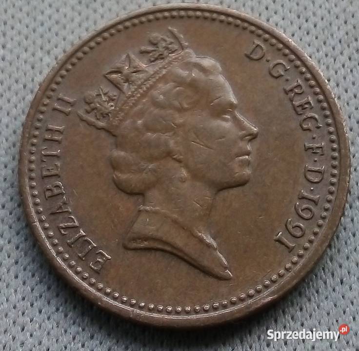 WIELKA BRYTANIAONE PENNY1991 r 2 Legionowo