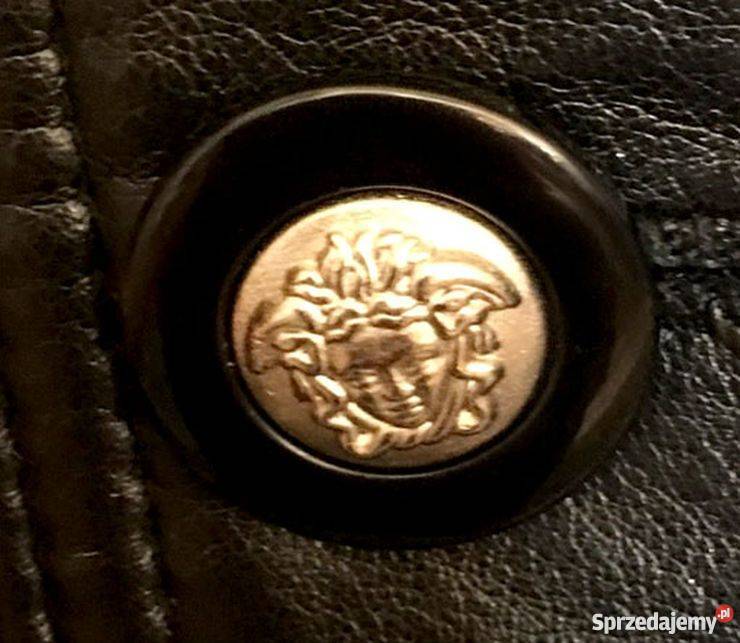 KURTKA SKÓRZANA GIANNI VERSACE DESIGN XL nowa z Kurtki i płaszcze Zamość