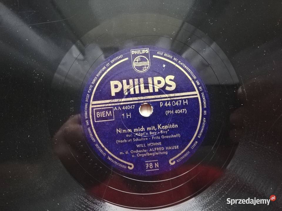 Dwie płyty szelakowe sprzedam