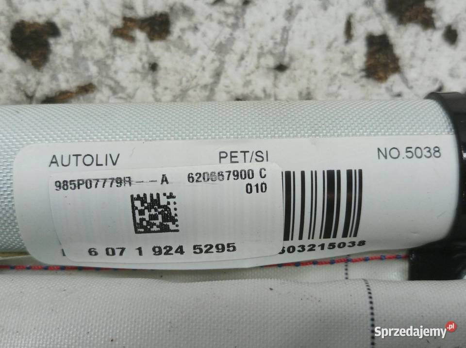 KURTYNA PRAWA LEWA KOMPLET KOMBI LIFT 985P07779R świętokrzyskie