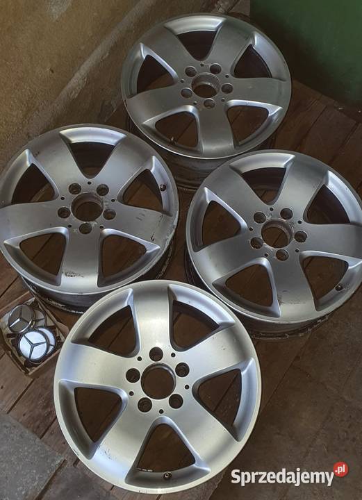 Felgi Aluminiowe Mercedes 4 5x116 śruby 7 12 Borowa
