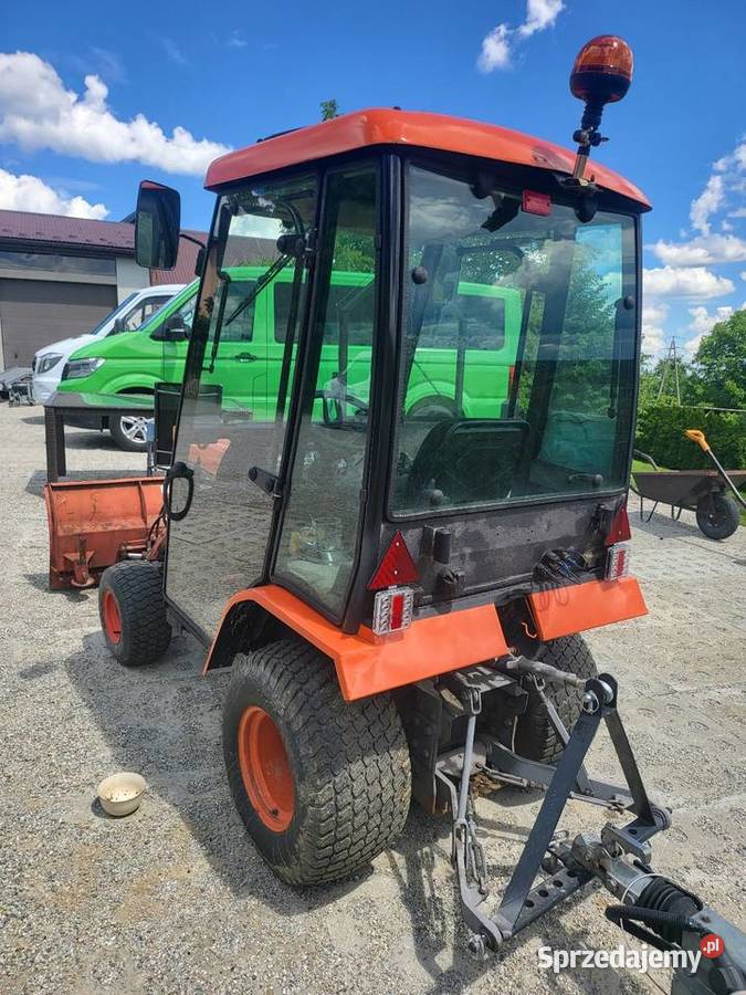 Kubota bx220 z pługiem 4x4 Tymowa