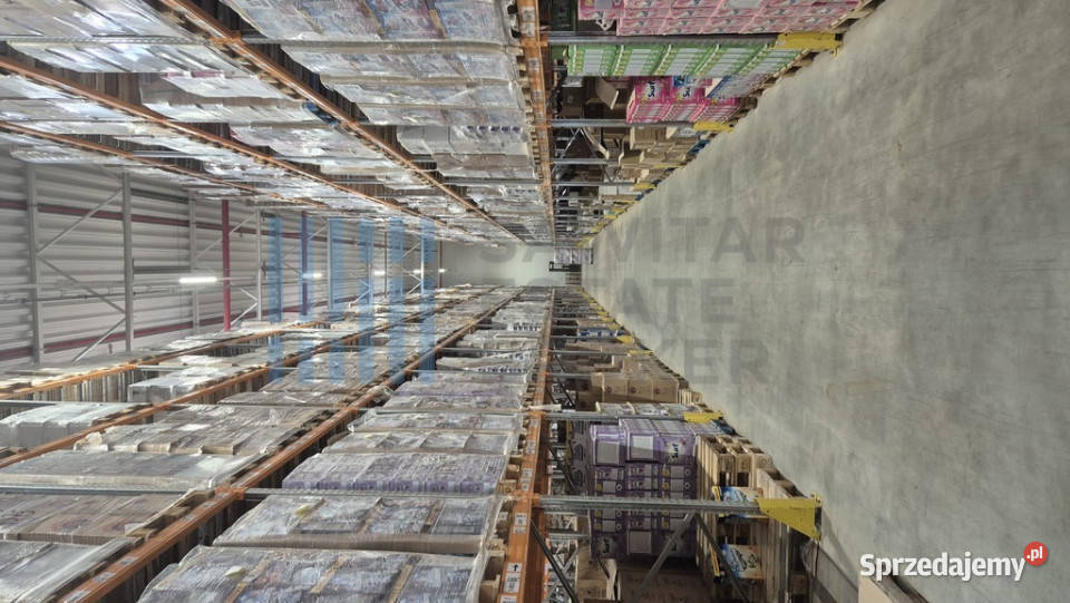 Hala APsary S5 z regałami130m2 biursocjal Psary