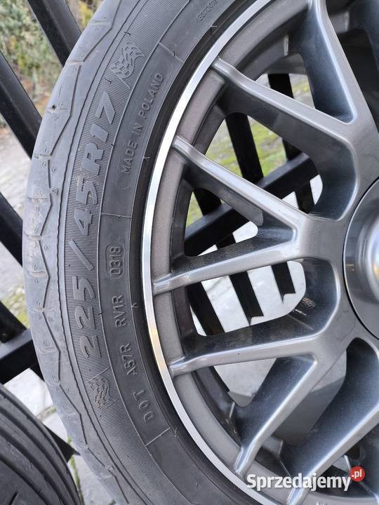 Alufelgi 17 z oponami letnimi Samochodowe Przeworsk