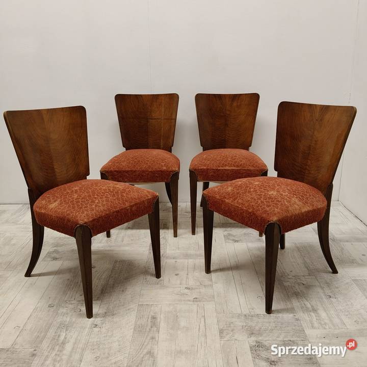 krzesło krzesła Halabala design lata 60te Radomsko