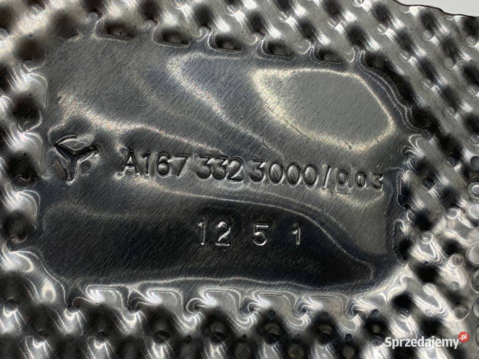 OSŁONA TERMICZNA MERCEDES GLE A1673323000