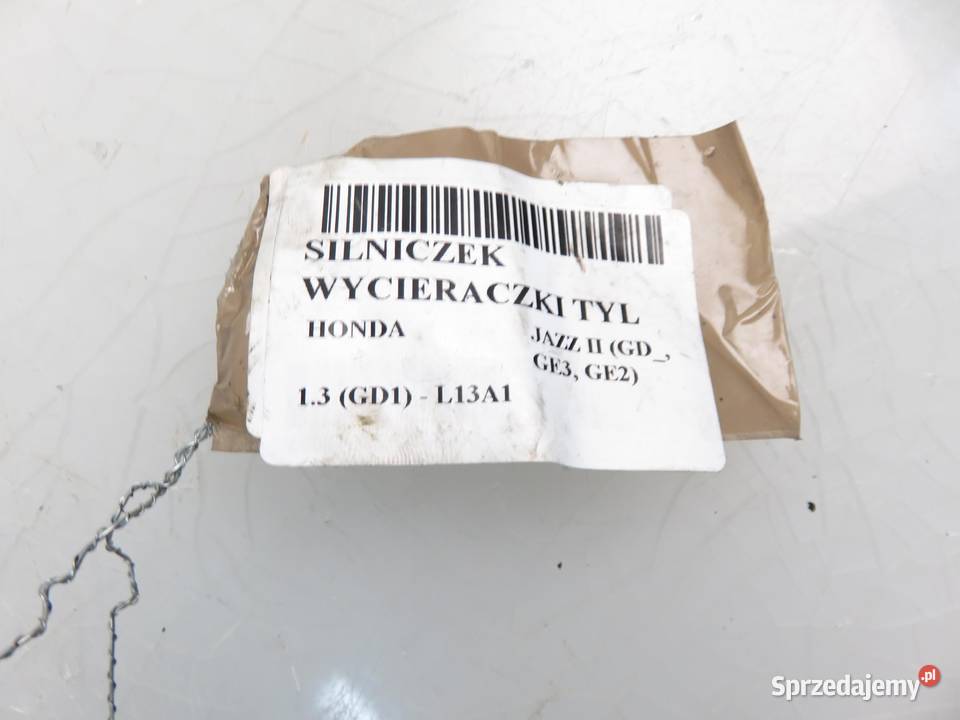 SILNICZEK WYCIERACZKI TYŁ HONDA JAZZ II