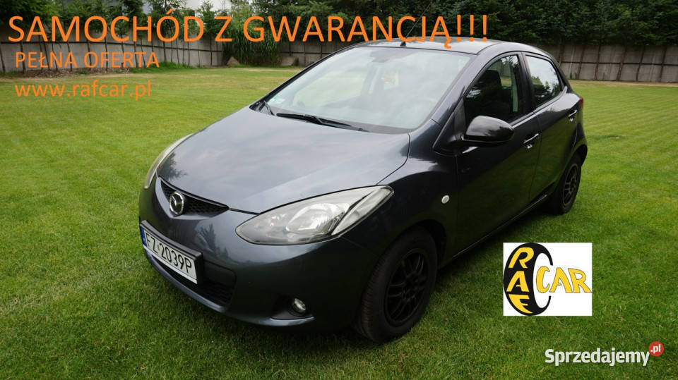 Mazda 2 zarejestrowany ubezpieczony Gwarancja II podgrzewane fotele lubuskie Zielona Góra