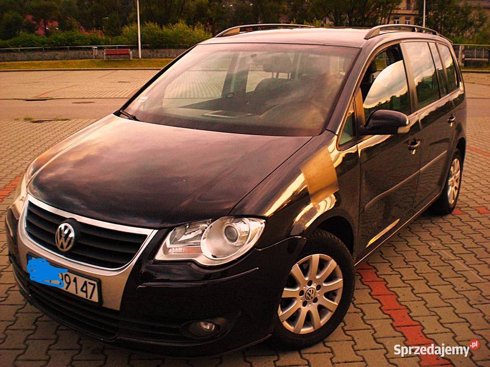 VW Touran 19 TDI 2009r skrzynia 6biegów radio Sucha Beskidzka