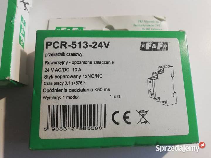 Przekaźnik czasowy PCR513 FF śląskie Dąbrowa Górnicza