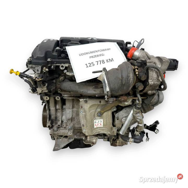 SILNIK 5FX Peugeot 207 308 5008 16 THP T TURBO Chełm