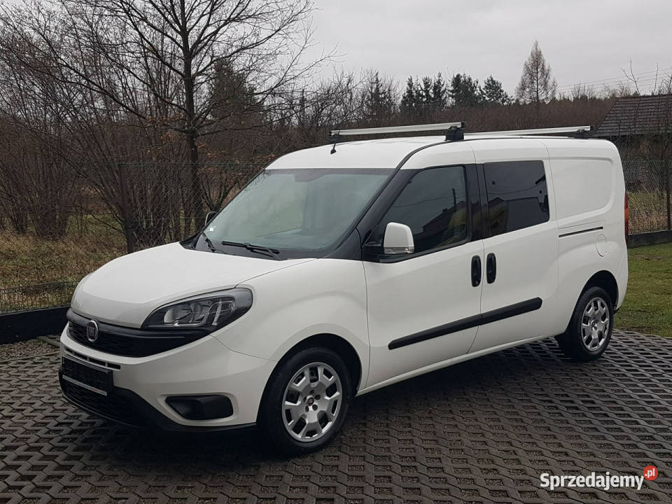 Fiat Doblo MAXI 5 OSÓB DŁUGI KLIMA 6BIEGÓW światła do jazdy dziennej Doblo śląskie Poręba