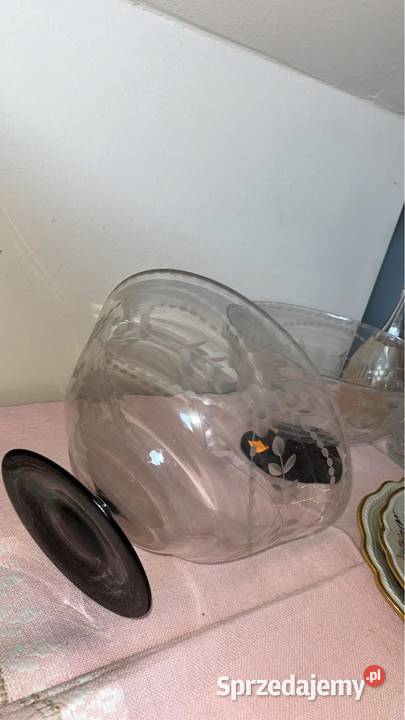 Patera miska ze szkła kryształowego Gdańsk